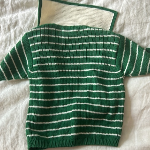 NWOT HTF fin& vince green sailor knit - Picture 4 of 5